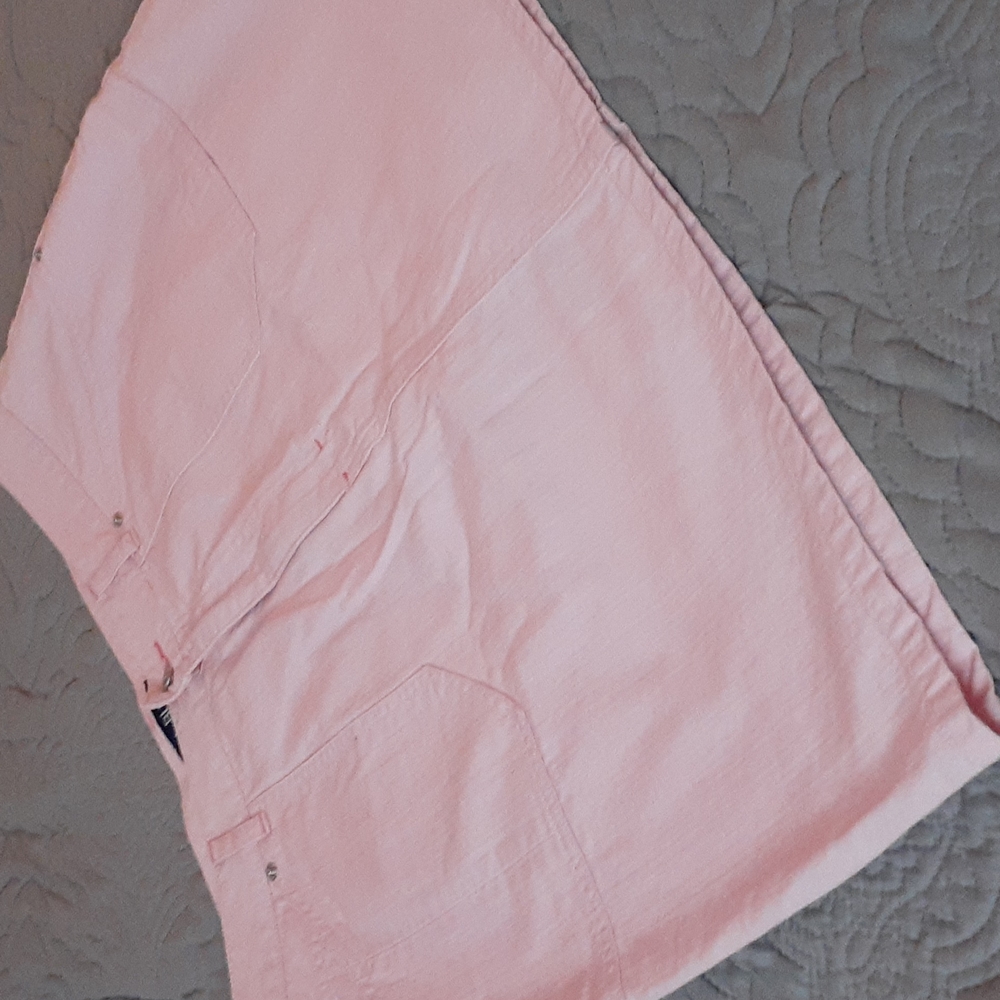LA  Blues plus jean skort